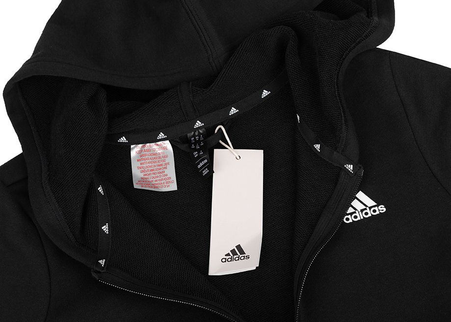 adidas Bluza dla dzieci Essentials Linear Logo Full-Zip Hoodie IC3584