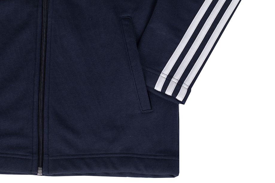 adidas Bluza dla dzieci Essentials 3-Stripes Full-Zip Hoodie IB1667