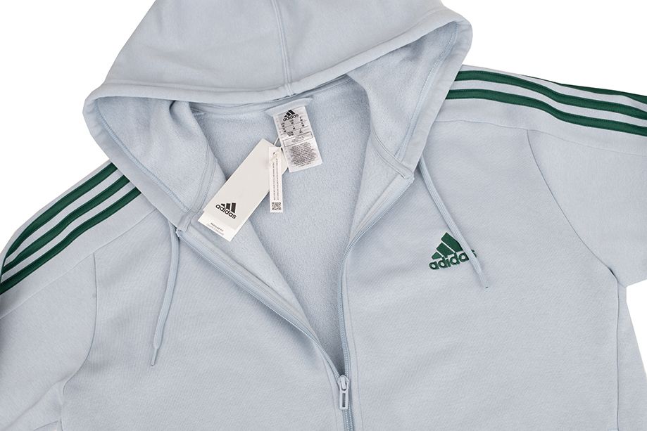 adidas Bluza męska Essentials Fleece 3-Stripes Full-Zip IJ8932