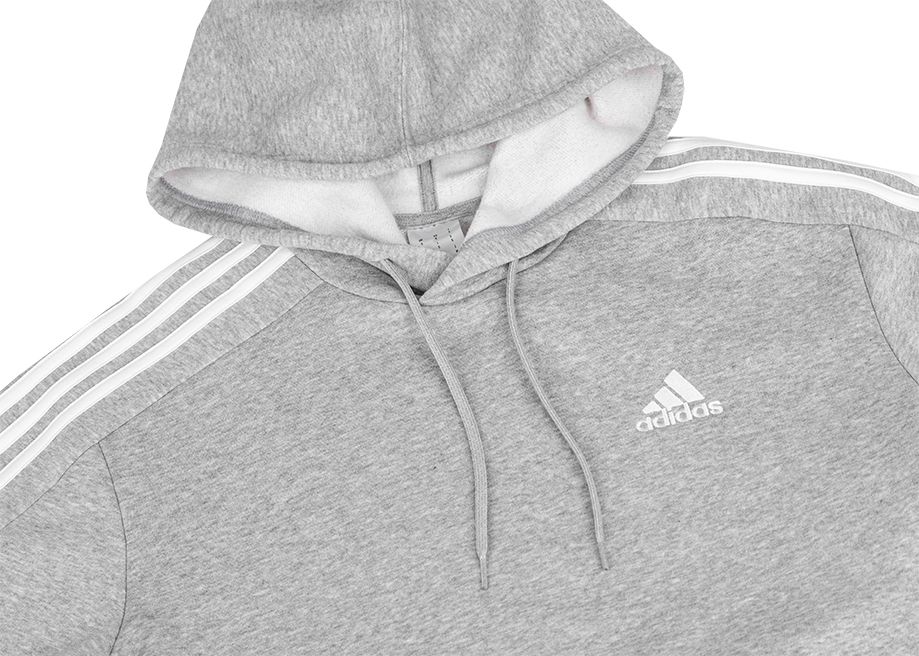 adidas Bluza męska Essentials Fleece 3-Stripes Hoodie IJ6474