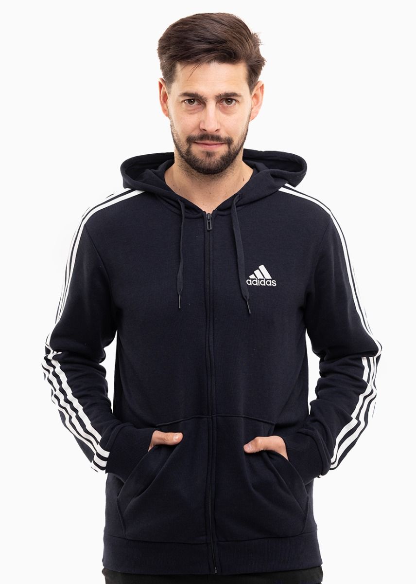adidas Bluza Męska Essentials Full-Zip Hoodie GK9033 adidas Bluza Męska Essentials Full-Zip Hoodie GK9033