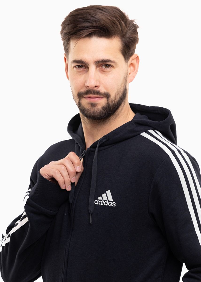 adidas Bluza Męska Essentials Full-Zip Hoodie GK9033 adidas Bluza Męska Essentials Full-Zip Hoodie GK9033