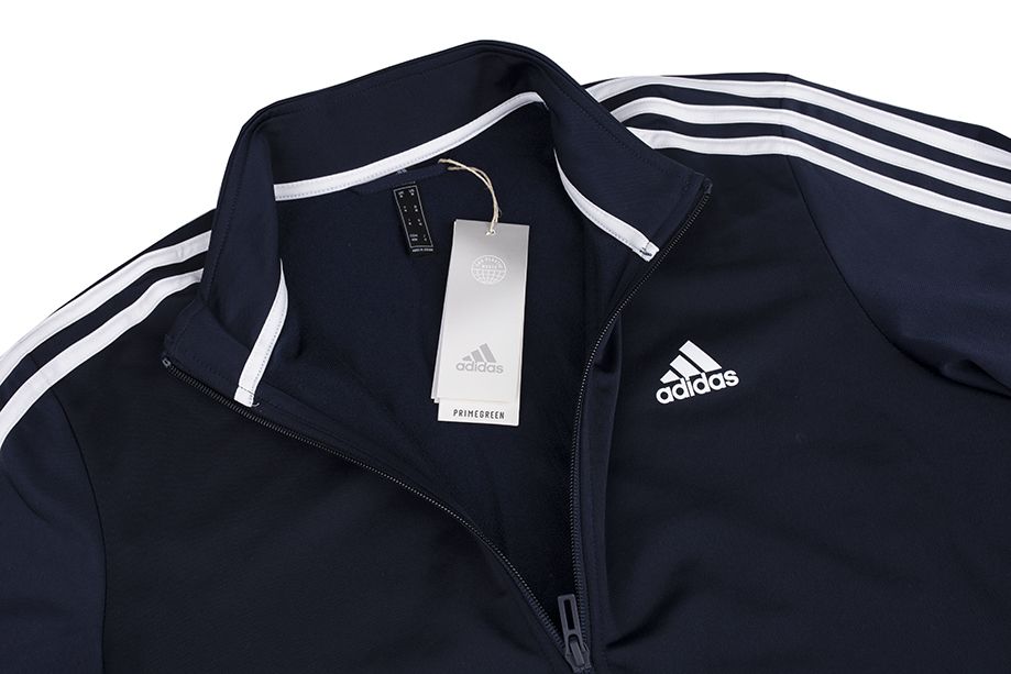 adidas Bluza męska Primegreen Essentials Warm-Up 3-Stripes H46100