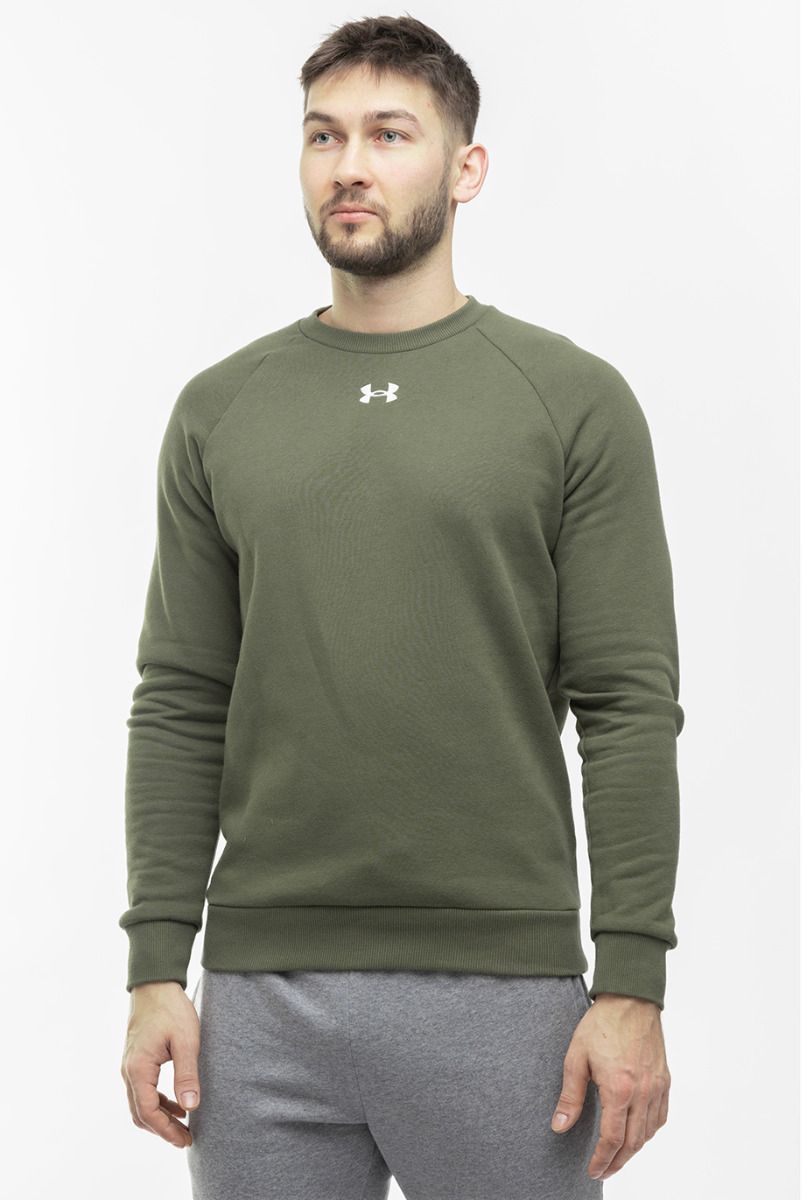 Under Armour Bluza męska Rival Fleece Crew 1379755 390