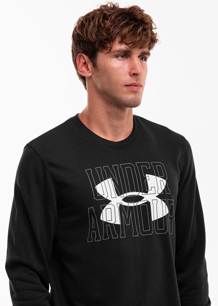 Under Armour Bluza męska UA Rival Terry Logo Crew 1370391 001