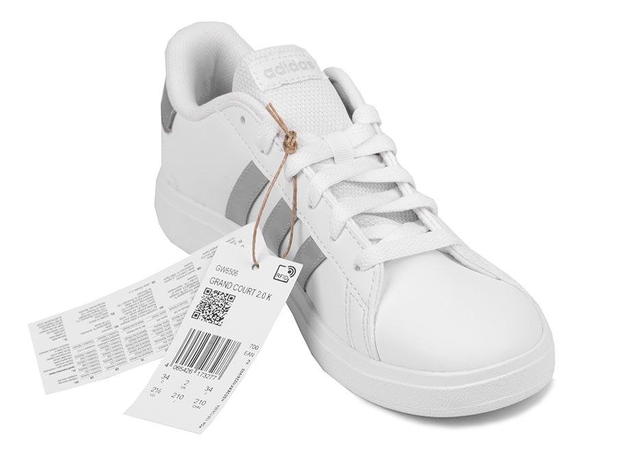 adidas Buty dla dzieci Grand Court Lifestyle Tennis Lace-Up GW6506 adidas Buty dla dzieci Grand Court Lifestyle Tennis Lace-Up GW6506