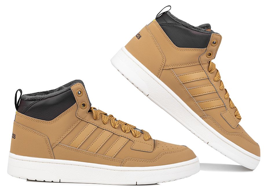 adidas Buty męskie Rapid Court Mid Winterized JR0171