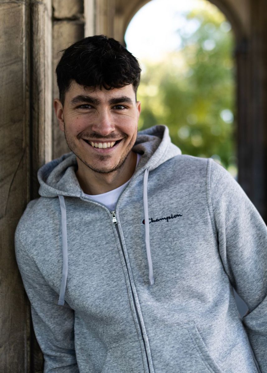 Champion Bluza męska Full Zip Hoodie 220260 EM021