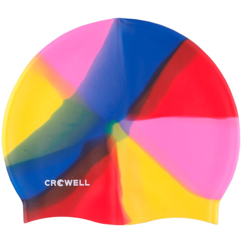 Crowell Czepek pływacki silikonowy Multi Flame 03