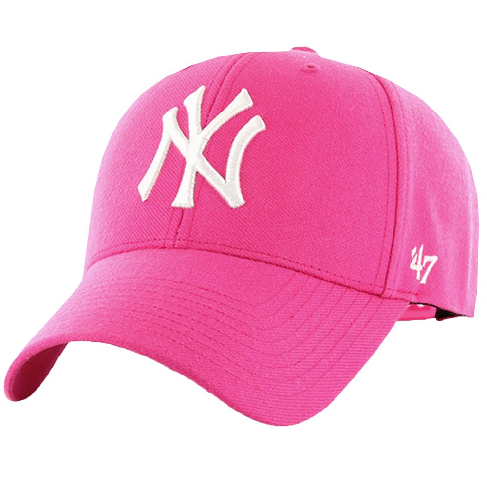 '47 Czapka z daszkiem New York Yankees Magenta B-MVPSP17WBP-MA