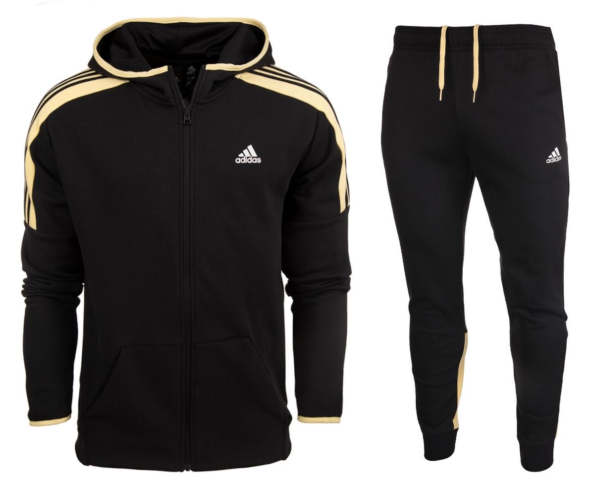 adidas Dres męski Fleece Colorblock HK4460