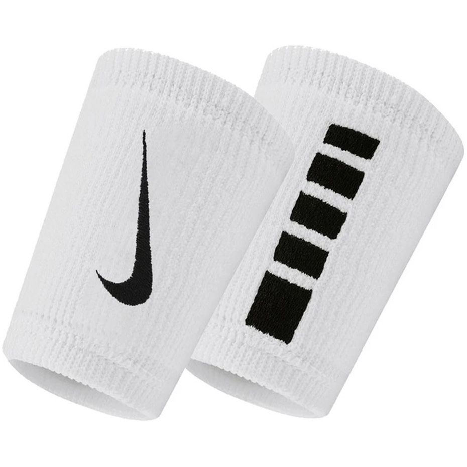 Nike Frotki na nadgarstek Elite Doublewide Wristbans 2 pcs N1006700101OS