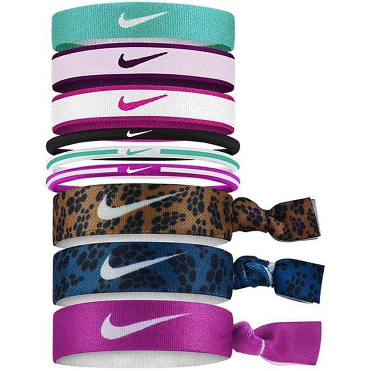 Nike Gumki do włosów Mixed 9pcs N0003537959OS