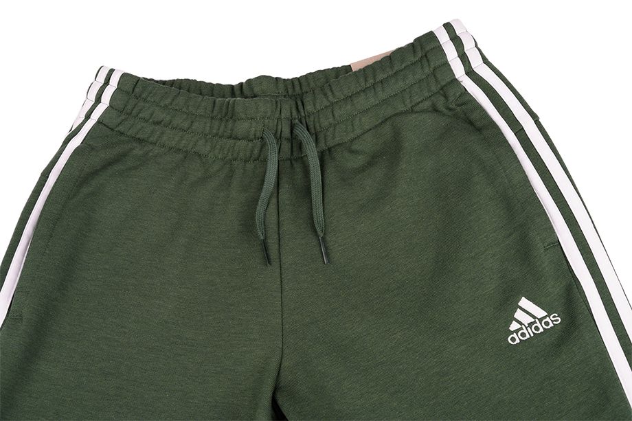 adidas Spodnie Damskie Essentials 3S Slim Tapered Cuffed Pant zielone GM8734