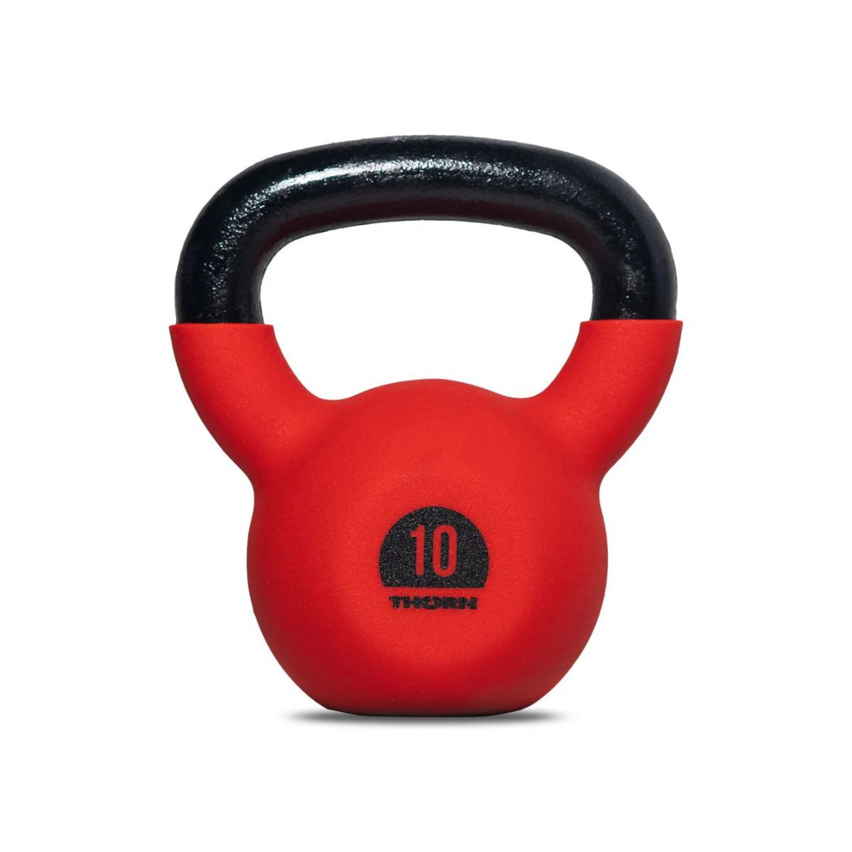 THORN FIT Hantel Cast-iron with coating Kettlebell 10kg