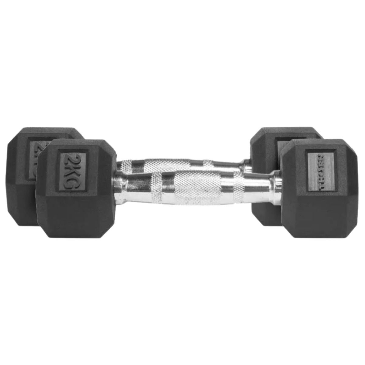 THORN FIT Hantle Hex Rubber Dumbbell 2,0kg 2 pcs