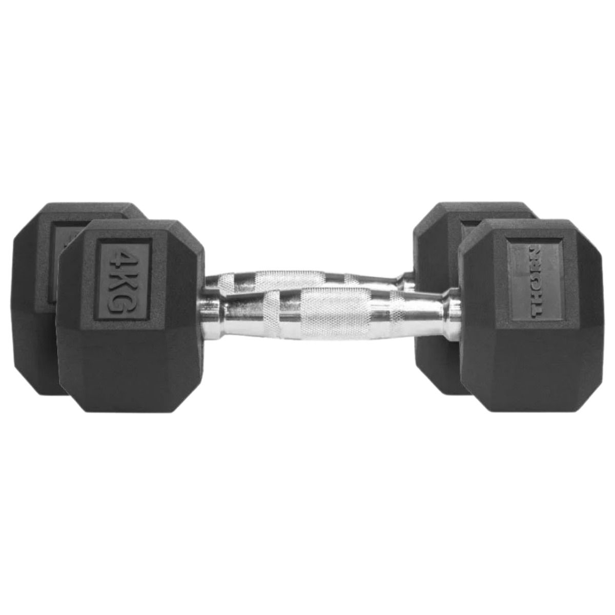 THORN FIT Hantle Hex Rubber Dumbbell 4,0kg 2 pcs