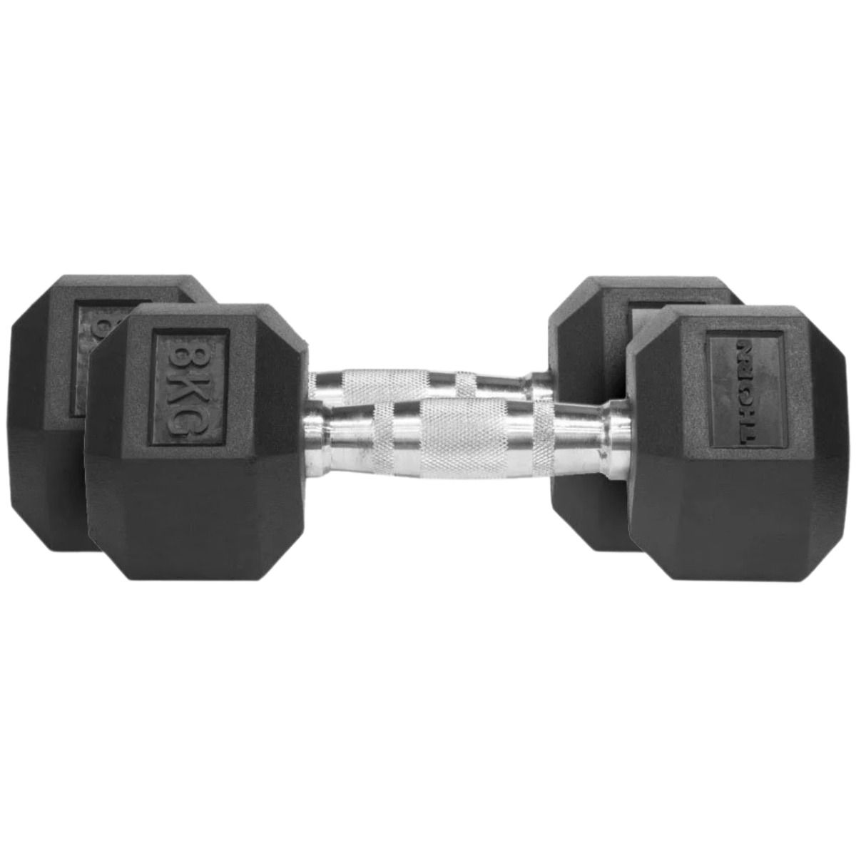 THORN FIT Hantle Hex Rubber Dumbbell 8,0kg 2 pcs