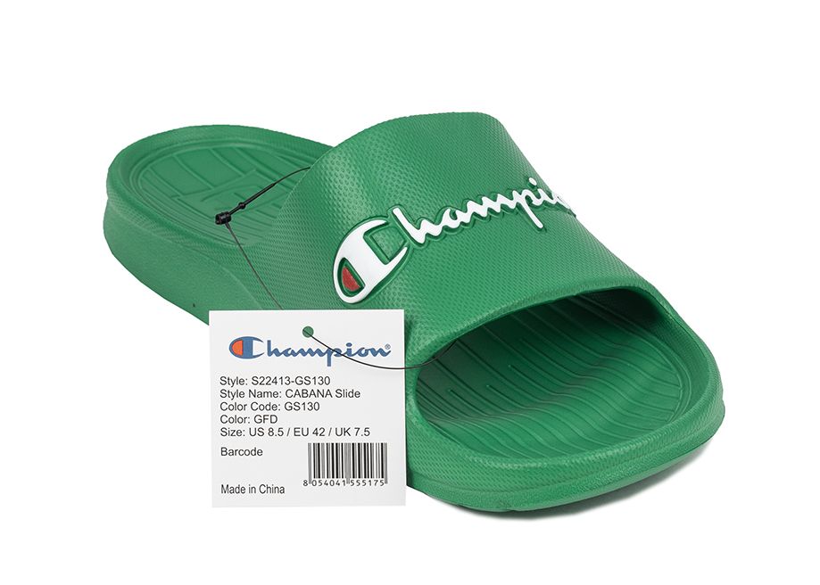 Champion Klapki męskie Cabana Slide S22413 GS130 Champion Klapki męskie Cabana Slide S22413 GS130