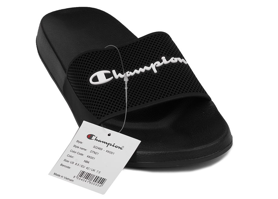 Champion Klapki męskie DTN21 Slide S22469 KK001 Champion Klapki męskie DTN21 Slide S22469 KK001