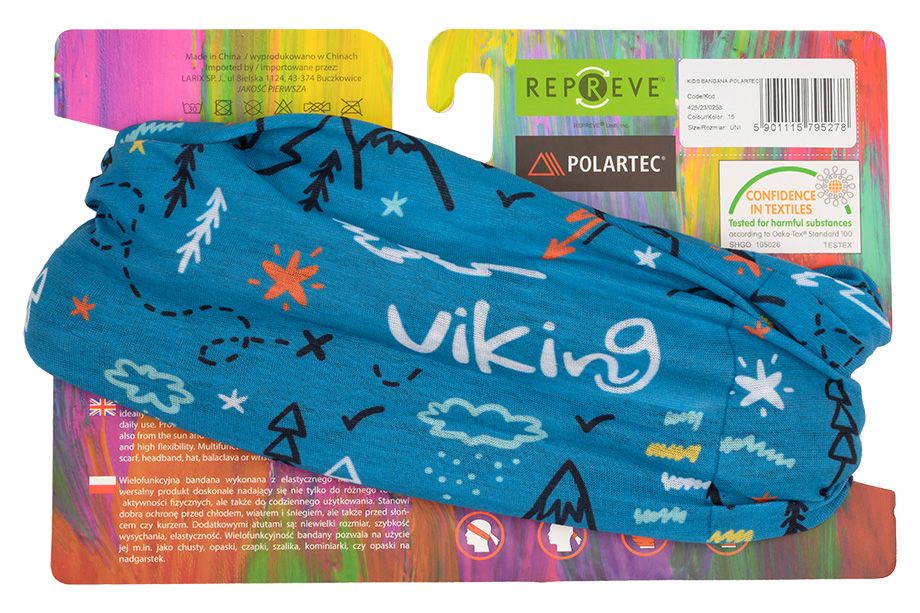 Viking Komin dla dzieci 0258 Polartec Outside 425-23-0258-15-UNI Viking Komin dla dzieci 0258 Polartec Outside 425-23-0258-15-UNI