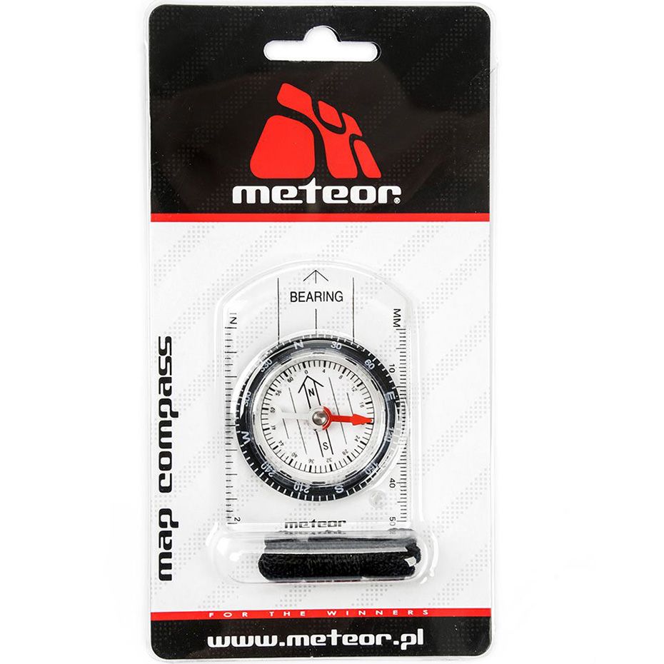 Meteor Kompas mały z linijką 8574 71011