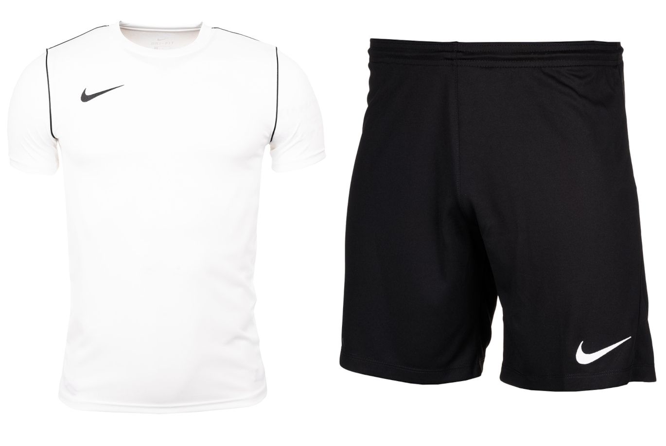 Nike Komplet dziecięcy koszulka spodenkiDri Fit Park Training BV6905 100/BV6865 010