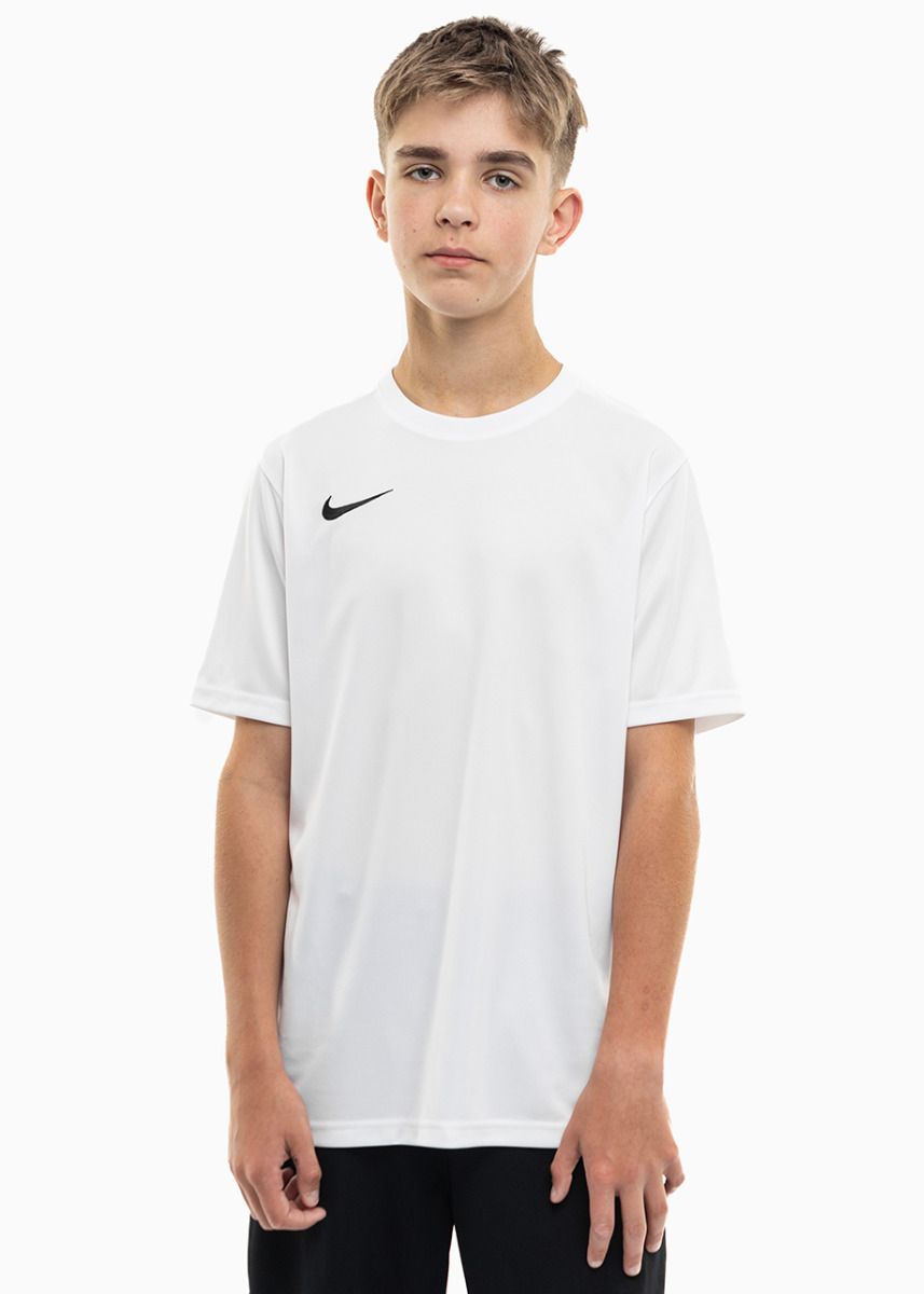 Nike dziecięcy strój sportowy koszulka spodenki Dry Park VII JSY SS BV6741 100/BV6865 010 Nike dziecięcy strój sportowy koszulka spodenki Dry Park VII JSY SS BV6741 100/BV6865 010