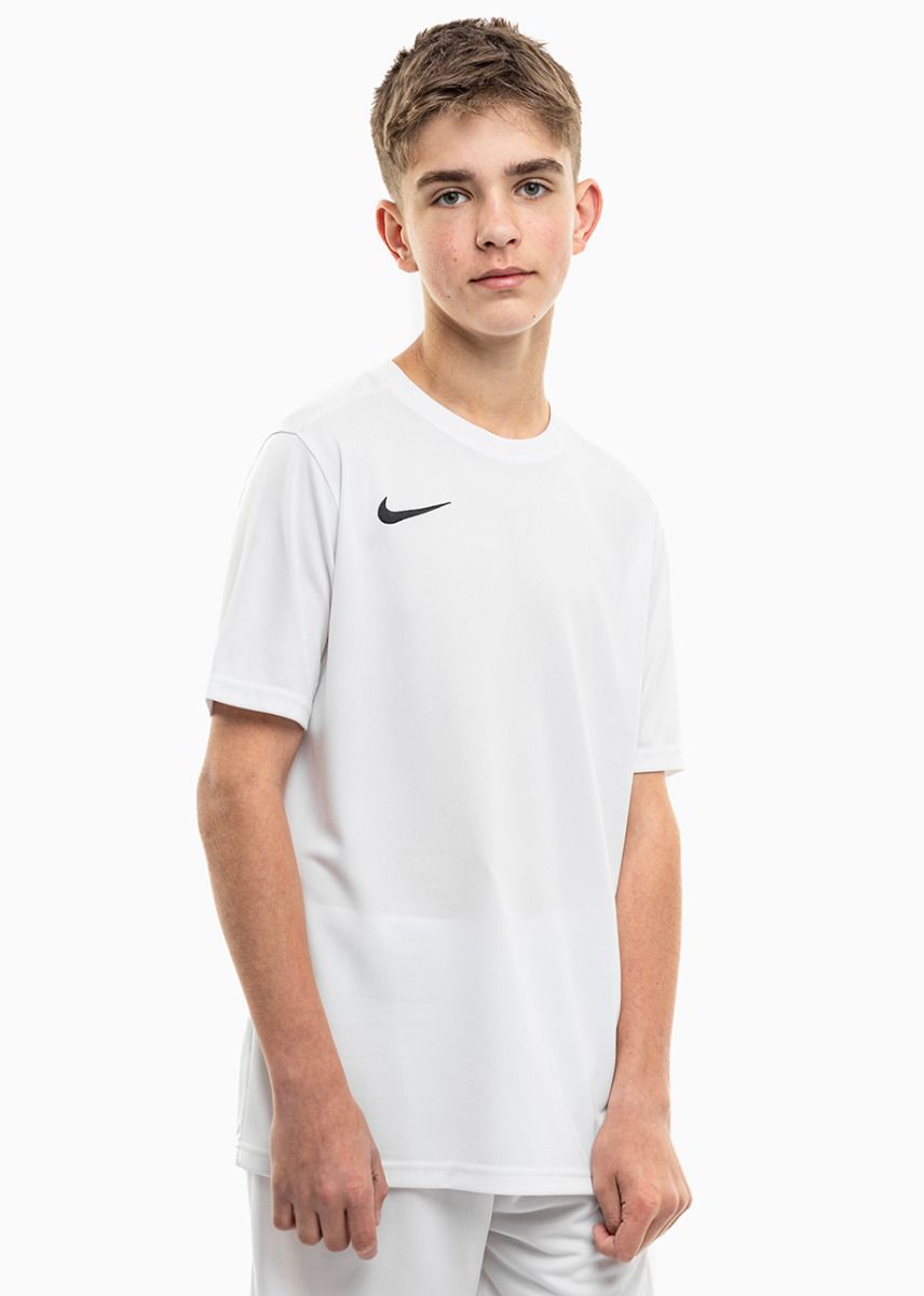 Nike dziecięcy strój sportowy koszulka spodenki Dry Park VII JSY SS BV6741 100/BV6865 100 Nike dziecięcy strój sportowy koszulka spodenki Dry Park VII JSY SS BV6741 100/BV6865 100