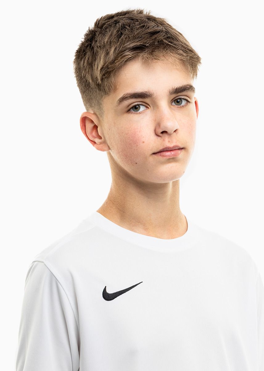 Nike dziecięcy strój sportowy koszulka spodenki Dry Park VII JSY SS BV6741 100/BV6865 100 Nike dziecięcy strój sportowy koszulka spodenki Dry Park VII JSY SS BV6741 100/BV6865 100