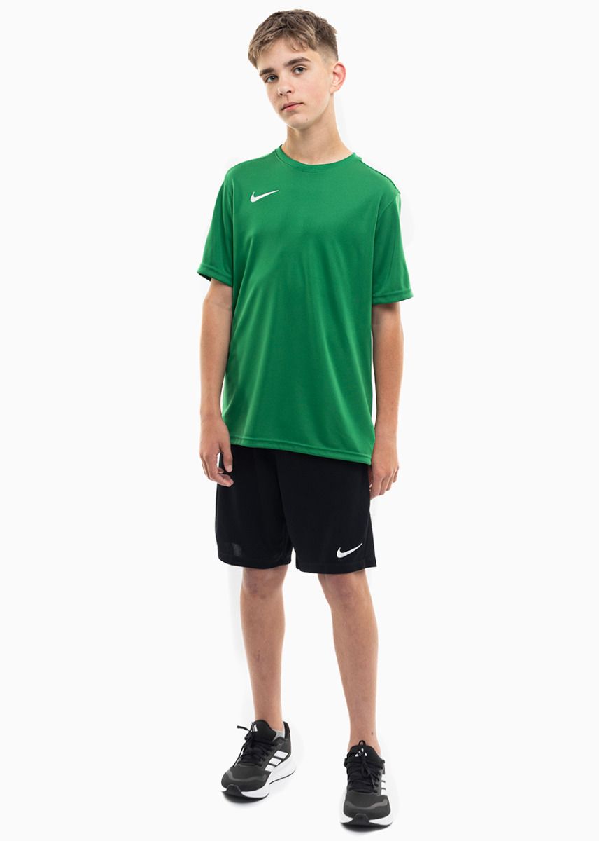 Nike dziecięcy strój sportowy koszulka spodenki Dry Park VII JSY SS BV6741 302/BV6865 010 Nike dziecięcy strój sportowy koszulka spodenki Dry Park VII JSY SS BV6741 302/BV6865 010