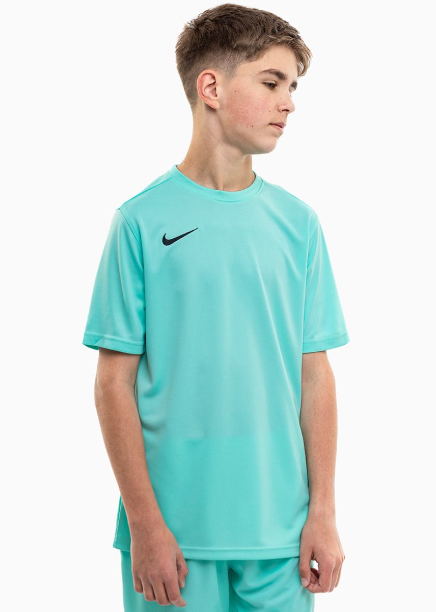 Nike dziecięcy strój sportowy koszulka spodenki Dry Park VII JSY SS BV6741 354/BV6865 354 Nike dziecięcy strój sportowy koszulka spodenki Dry Park VII JSY SS BV6741 354/BV6865 354