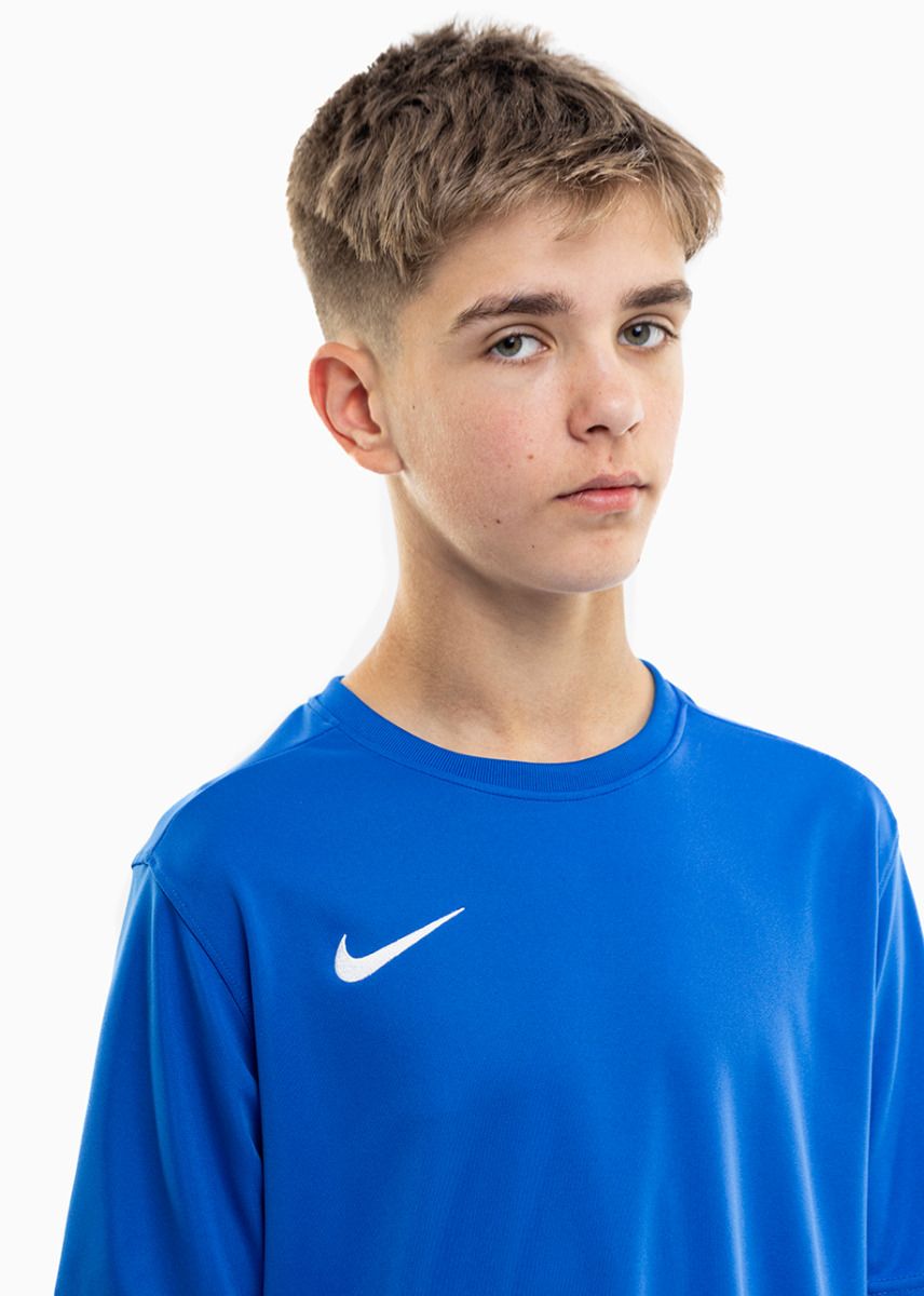 Nike dziecięcy strój sportowy koszulka spodenki Dry Park VII JSY SS BV6741 463/BV6865 010 Nike dziecięcy strój sportowy koszulka spodenki Dry Park VII JSY SS BV6741 463/BV6865 010