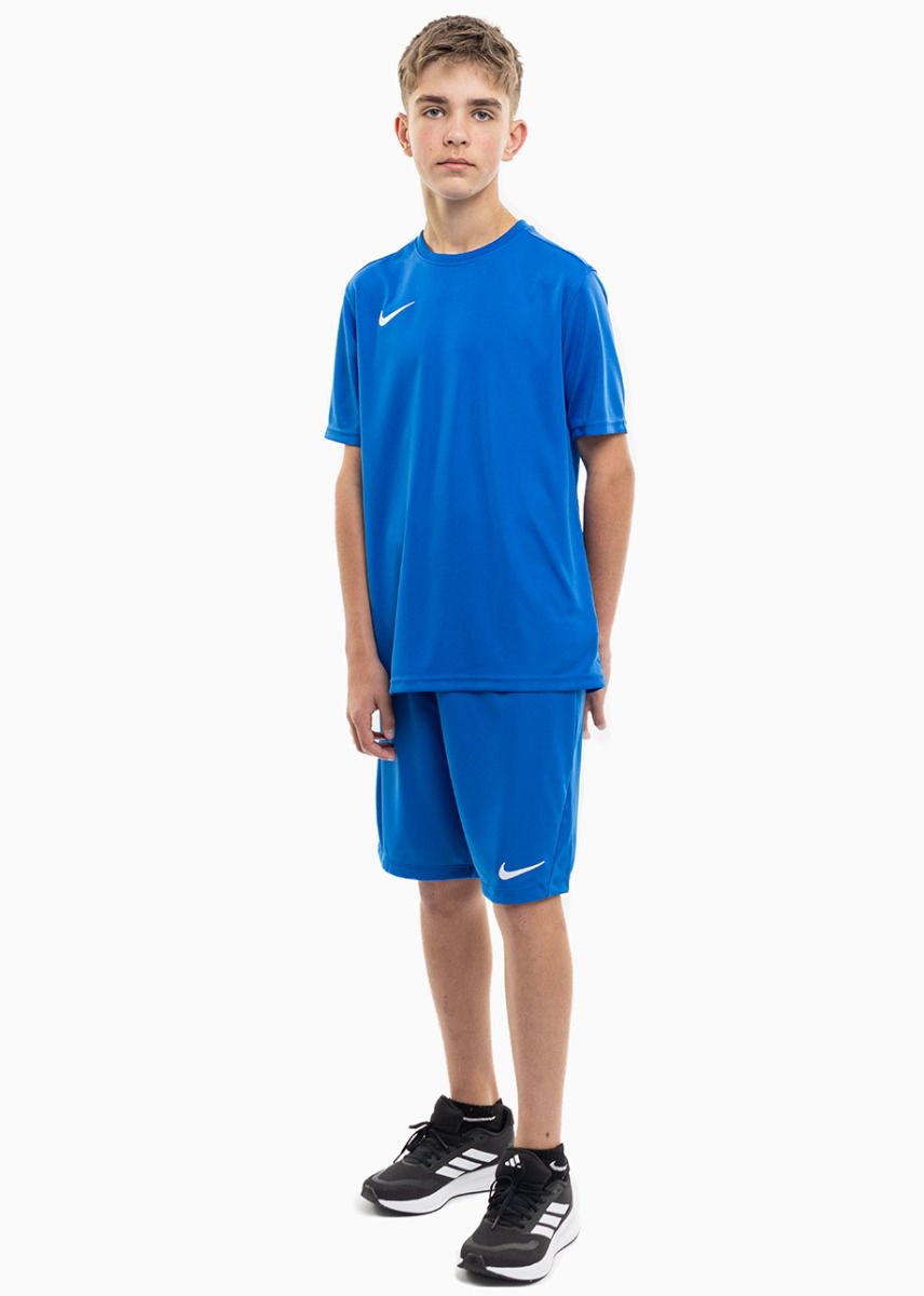 Nike dziecięcy strój sportowy koszulka spodenki Dry Park VII JSY SS BV6741 463/BV6865 463 Nike dziecięcy strój sportowy koszulka spodenki Dry Park VII JSY SS BV6741 463/BV6865 463