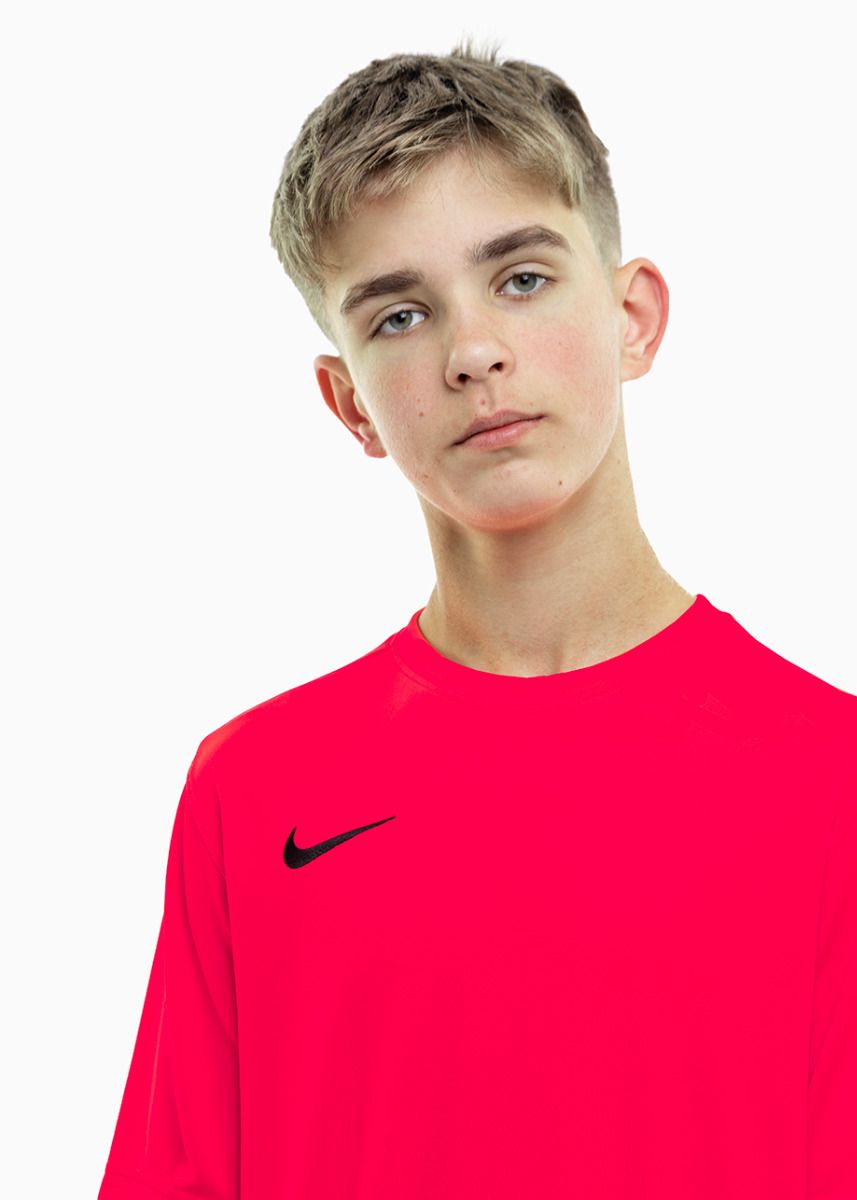 Nike dziecięcy strój sportowy koszulka spodenki Dry Park VII JSY SS BV6741 635/BV6865 010 Nike dziecięcy strój sportowy koszulka spodenki Dry Park VII JSY SS BV6741 635/BV6865 010