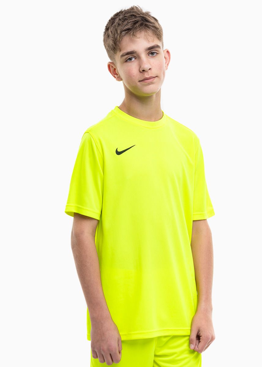 Nike dziecięcy strój sportowy koszulka spodenki Dry Park VII JSY SS BV6741 702/BV6865 702 Nike dziecięcy strój sportowy koszulka spodenki Dry Park VII JSY SS BV6741 702/BV6865 702