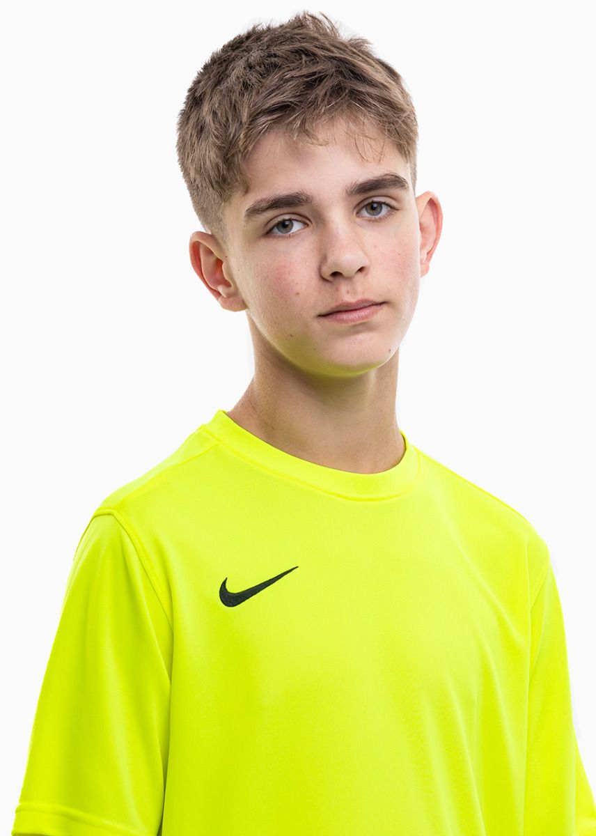 Nike dziecięcy strój sportowy koszulka spodenki Dry Park VII JSY SS BV6741 702/BV6865 702 Nike dziecięcy strój sportowy koszulka spodenki Dry Park VII JSY SS BV6741 702/BV6865 702