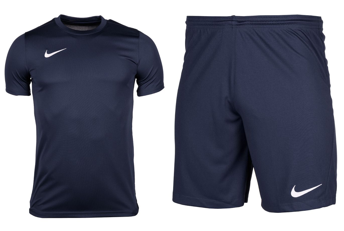 Nike męski strój sportowy koszulka spodenki Dry Park VII JSY SS BV6708 410/BV6855 410