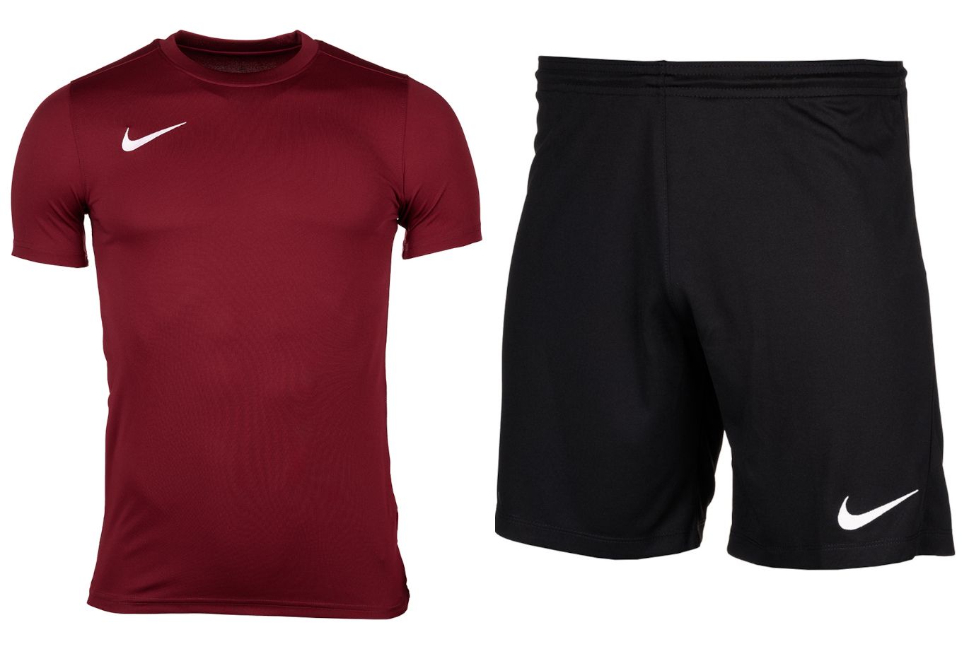 Nike męski strój sportowy koszulka spodenki Dry Park VII JSY SS BV6708 677/BV6855 010