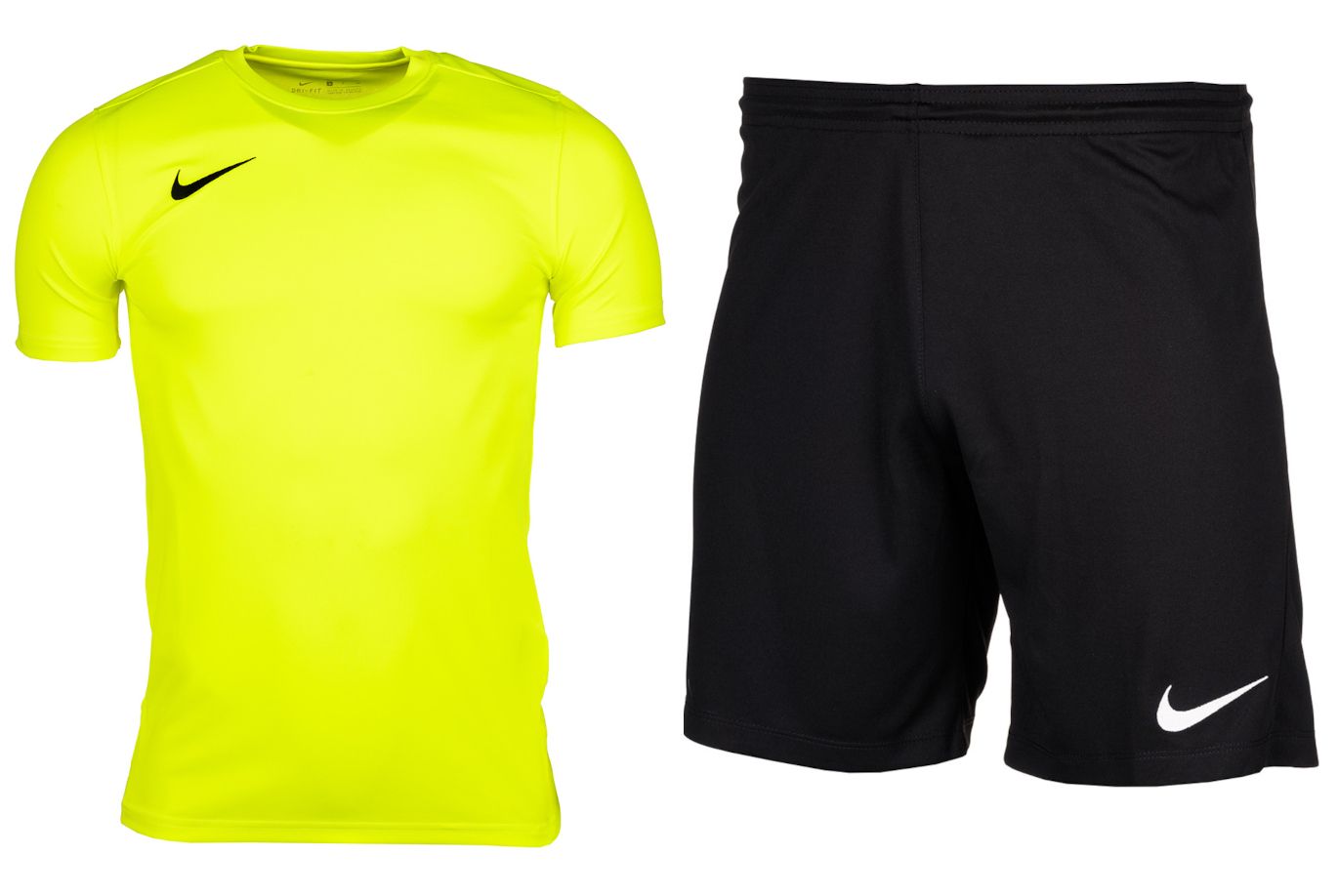 Nike męski strój sportowy koszulka spodenki Dry Park VII JSY SS BV6708 702/BV6855 010