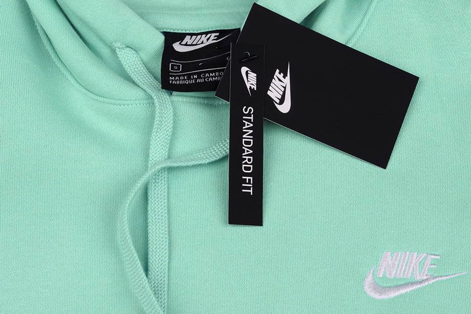 Nike Komplet męski Hoodie Club Fleece BV2654 382/BV2737 010 Nike Komplet męski Hoodie Club Fleece BV2654 382/BV2737 010