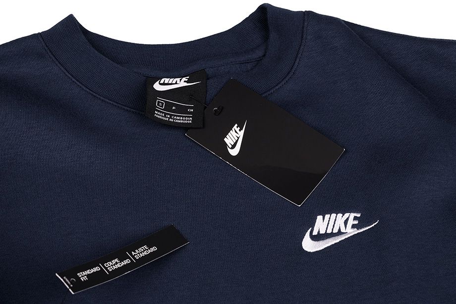 Nike Komplet męski Club Fleece Jogger Crew BV2662 410/BV2671 410 Nike Komplet męski Club Fleece Jogger Crew BV2662 410/BV2671 410