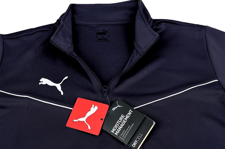 PUMA Komplet męski teamRISE 1/4 Zip Top 657394 06/657390 06