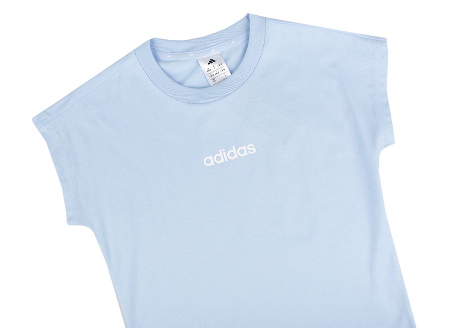 adidas Koszulka damska Essentials Linear Cotton JG8660 adidas Koszulka damska Essentials Linear Cotton JG8660