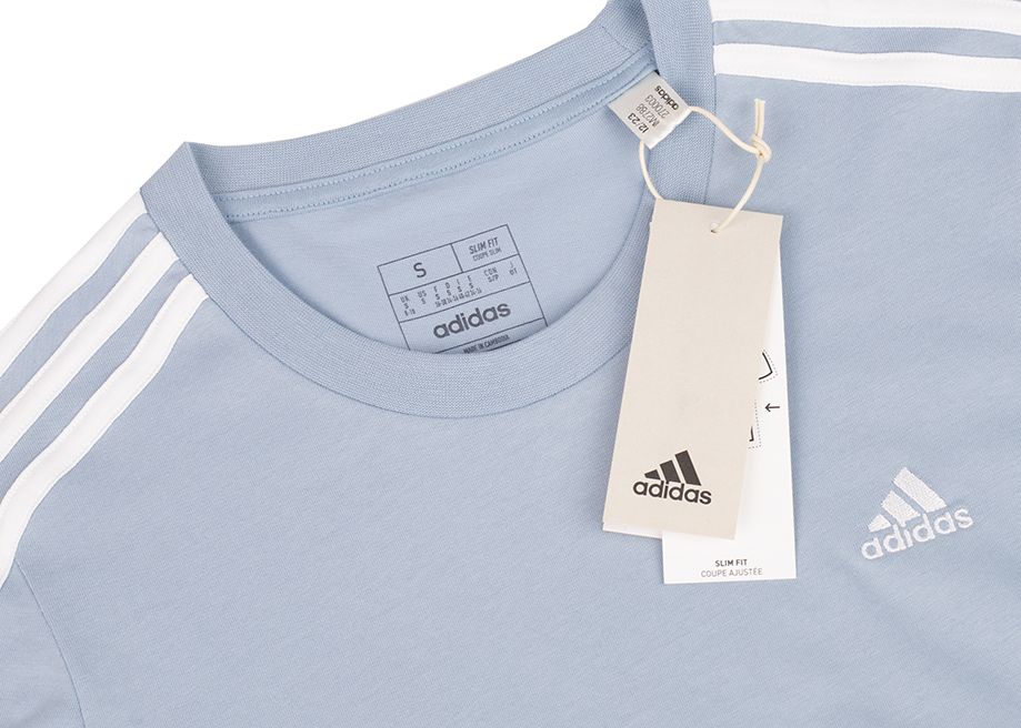 adidas Koszulka damska Essentials Slim 3-Stripes Tee IM2788