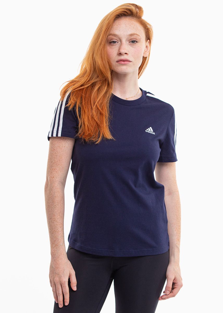 adidas Koszulka damska Essentials Slim 3-Stripes Tee IM2791