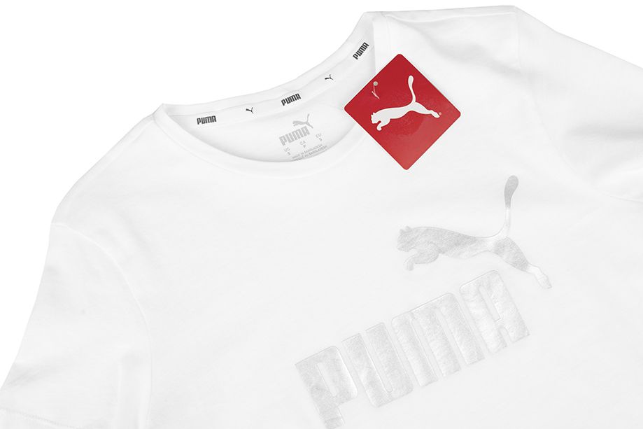 PUMA Koszulka damska ESS+ Metallic Logo Tee 848303 02