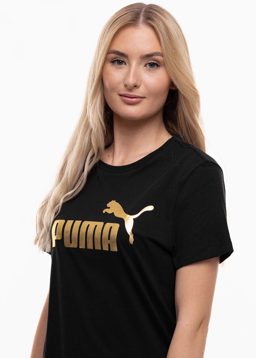 PUMA Koszulka damska ESS+ Metallic Logo Tee 848303 01