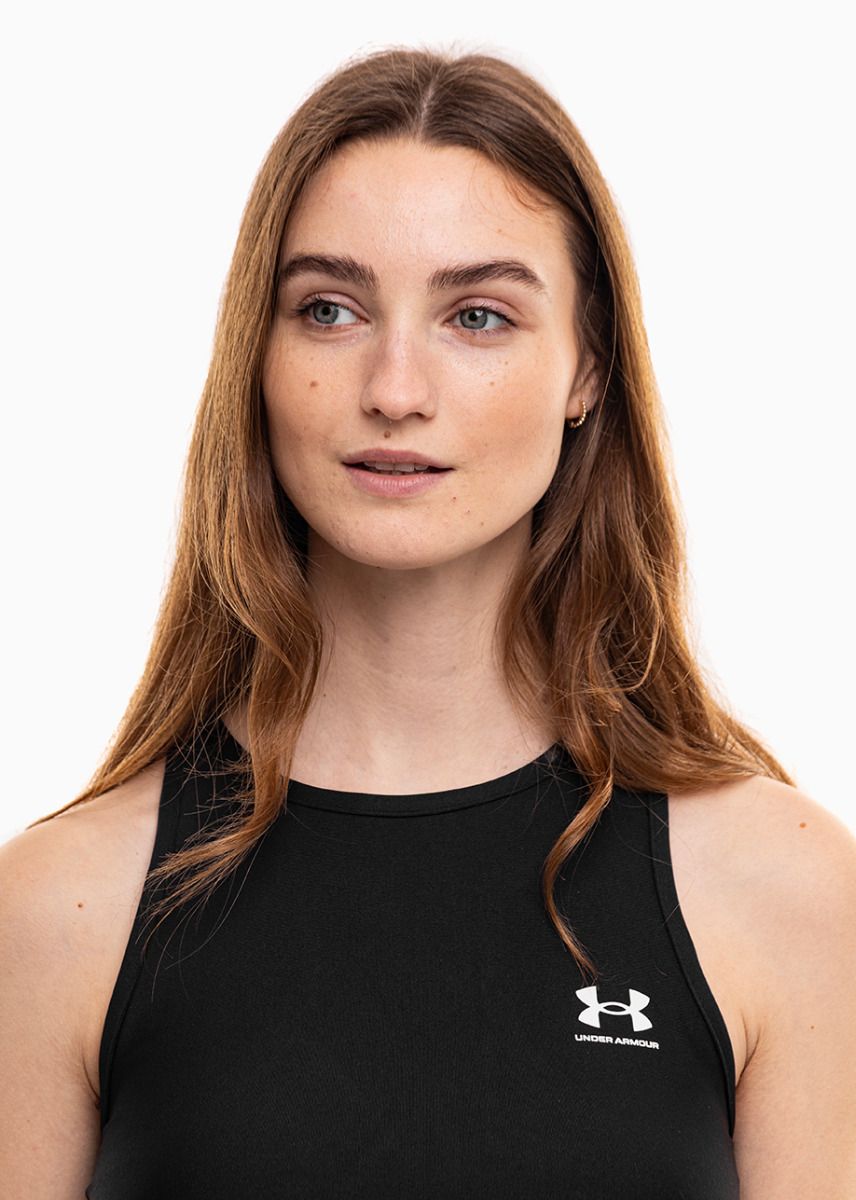 Under Armour Koszulka damska HeatGear Rib Tank 1388694 001 Under Armour Koszulka damska HeatGear Rib Tank 1388694 001