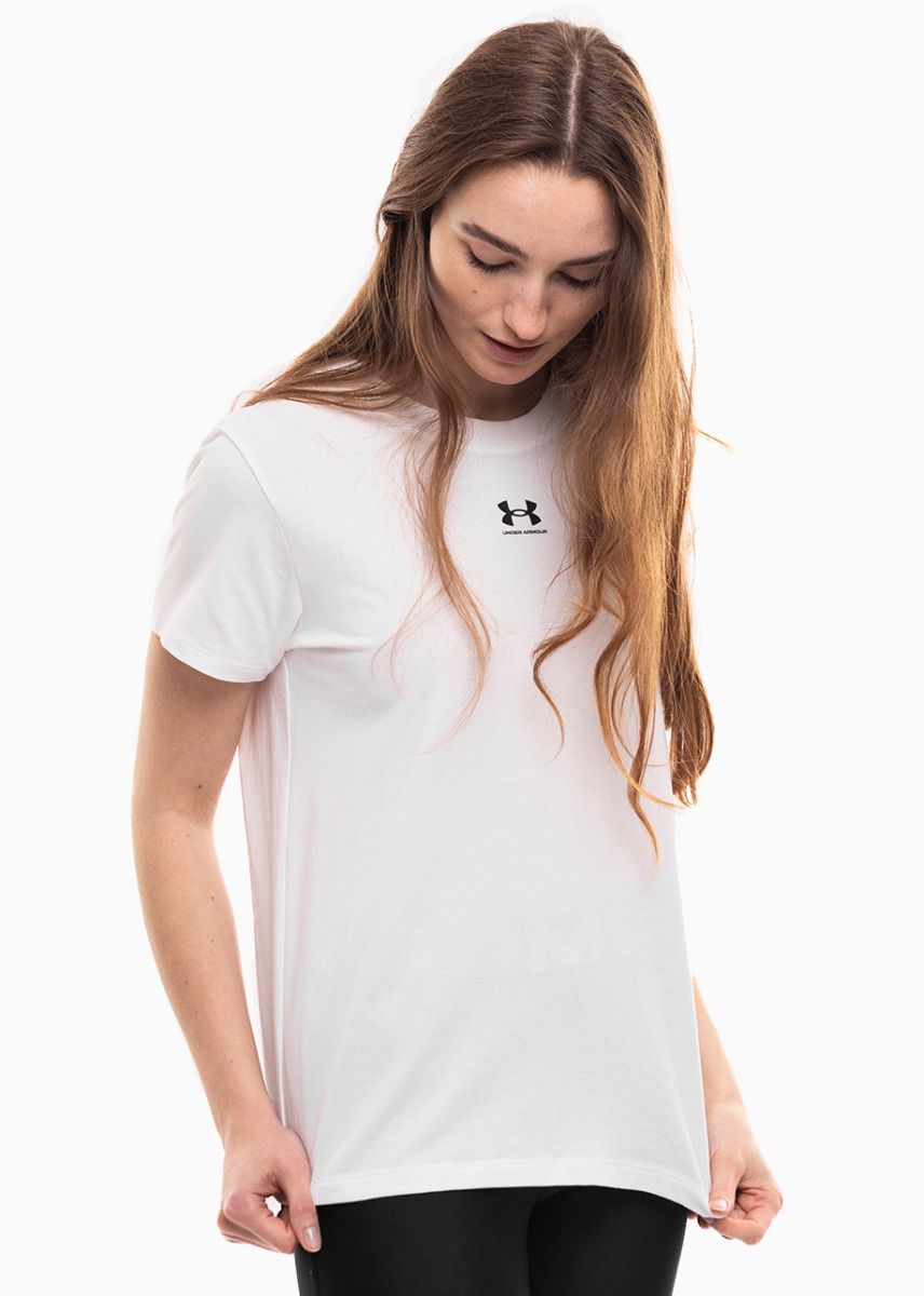 Under Armour Koszulka damska Rival Core SS 1383648 100 Under Armour Koszulka damska Rival Core SS 1383648 100